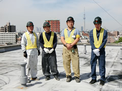 東京都墨田区ベストウイングテクノ|大規模修繕工事(職人への徹底した教育)