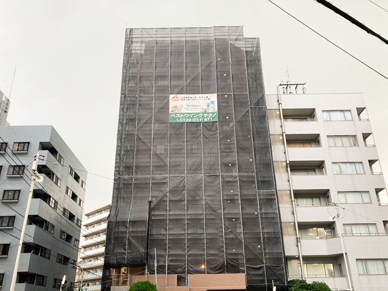 東京都墨田区ベストウイングテクノ｜>【ビル・マンション】外壁塗装工事の費用相場は？工事のタイミングや施工業者の選び方も解説