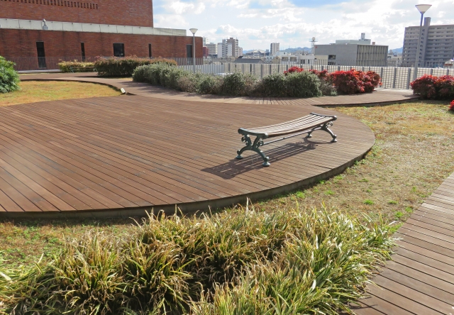 屋上の有効利用の例