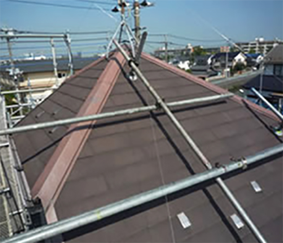 施工事例　 千葉県松戸市 E様邸 外壁・屋根塗装工事