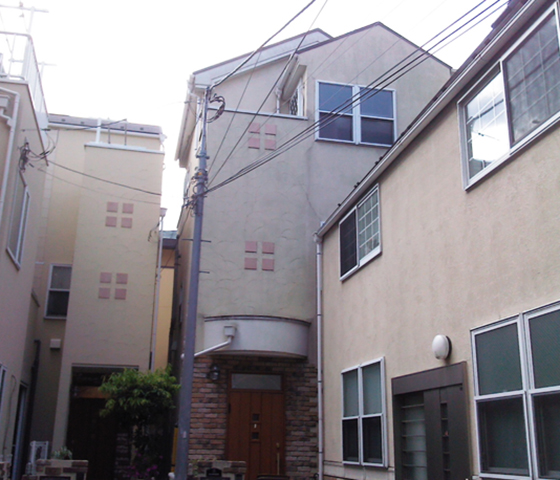 施工事例　 東京都文京区 H様邸 外壁・屋根塗装工事