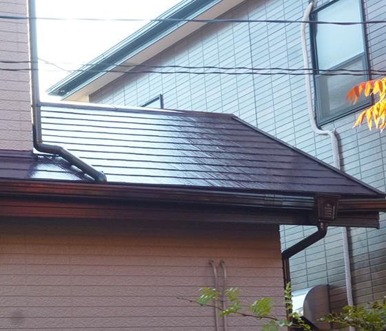 施工事例　  千葉県船橋市 Ｏ様邸 外壁・屋根塗装工事