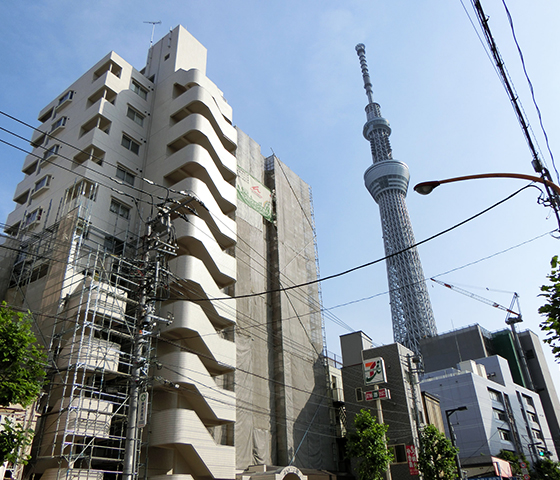 東京都墨田区ベストウイングテクノ｜大規模修繕工事