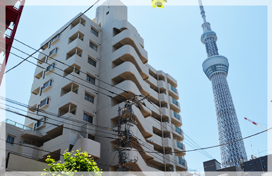 東京都墨田区ベストウイングテクノ|大規模修繕工事 施工事例