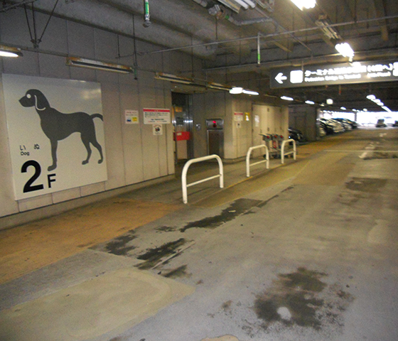 施工事例　 東京国際空港立体駐車場 床面防水工事 